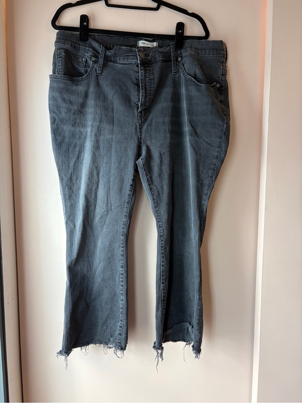 Madewell Women's Boot Cut Jeans - Slate Blue